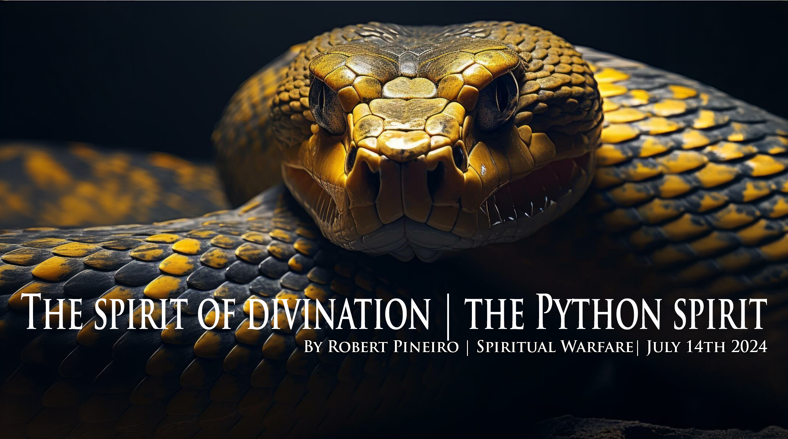 The Spirit of Divination or The Python Spirit